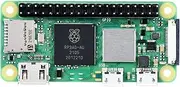 Waveshare Retrofited Raspberry Pi Zero 2 WH with Pre-Solder Black Pinheader Five Times Faster 1GHz Quad-Core Arm Cortex-A53 CPU with WiFi Bluetooth 4.2 BLE