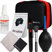 Deco Photo All-in-One Cleaning Kit for Lenses and DSLR Cameras w/ Carry Case