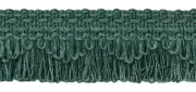 Peacock Light Blue 1.5" Scallop Fringe Gimp [By The Yard]