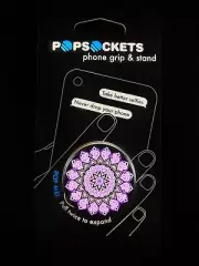 PopSockets Purple Mandala Phone Holder Grip PopGrip PopSocket Pop Socket