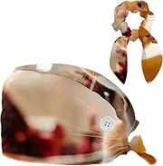 [YTYVAGT] Scrub Caps Women,Scrub Hats Suitable for Women,Cute Animal Hamster