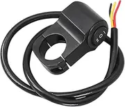 Motorcycle Light Controller - Spotlights/Off Control | Waterproof Headlight Turn/Off Button, Sturdy Handlebar Light Control with Long Wire for Scooter Motorcycle