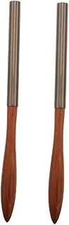 Beavorty Versatile Nail Art Brush Set 2 Pcs Manicure Tool Precision Tip Smudging Brush for Smooth Nail Art