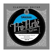 D'Addario Silver Copper on Composite Dynacore Classical Guitar Half Set, Hard
