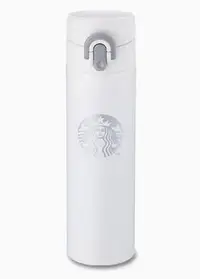 在飛比找Yahoo!奇摩拍賣優惠-Starbucks 女神 Logo 品牌輕量隨身保溫瓶400