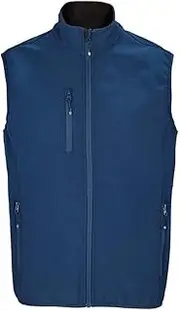 [SOL'S] SOLS Mens Falcon Softshell Recycled Body Warmer (UK Size: 3XL) (Abyss Blue)