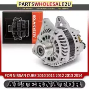 Alternator for Nissan Cube 2010 2011 2012-2014 12 Volt 6-Groove Clutch Pulley (for: Nissan)
