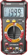 SZ305 Multimeter Capacitor Testers Professional 1999 Counts Smart Voltmeter Ohm Meter Fast Accurately Measures Voltage Current Resistance Capacitor Frequency Diode hFE