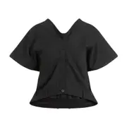 [Balenciaga] Balenciaga-Black Wool Tailored Pants Top-Donna 34 FR