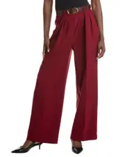 Kenneth Cole High-Rise Pleated Pant