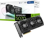 PNY GeForce RTX™ 5070 12GB OC Triple Fan Graphics Card DLSS 4