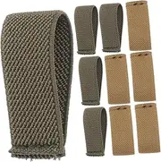 MOTHNUR 10pcs Belt Loop Keeper for Men Women Elastic Loop Belts Retainer for Bag