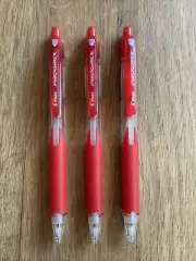 Pilot Progrex BEGREEN 0.5mm Mechanical pencils(H-125C-SL-R-BG)RED BARREL(3 PENS)