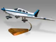 Piper PA-28-180 Cherokee Archer Desk Wood Airplane New Model Large Scale 1/24