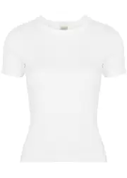 Flore Flore Car Cotton T-shirt - White - S S