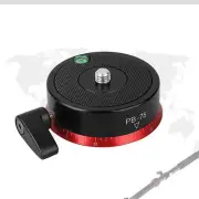 For Panoramic Photography Head Tripod Horizontal Rotating Head 360 Degree