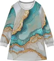 [Caihoyu] Little Girls Thanksgiving Dresses Toddler Kids Stylish Party Dresses, Multicolor15, 6 Years
