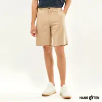 在飛比找momo購物網優惠-【Hang Ten】男裝-RELAXED FIT棉麻透氣寬鬆