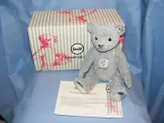 Steiff Platinum Paper Bear Limited Edition Boxed 006999 NEW Paper Plush RARE