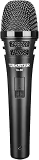 TAKSTAR Handheld Singing Microphone, Vocal Super-Cardioid Dynamic Mic with Steel Mesh Grille, Anti-Vibration Capsule Head, Karaoke Microphone for Studio, Singings, Karaoke, PA System, Stage - TA60