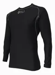 Compression Wear Top - Black Baselayer - Only Sport