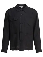 [Alex Mill] Alex Mill-Linen Work Jacket Giacche Nero-Uomo XL
