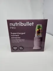 NutriBullet Pro 900W Blender Personal Mixer 32oz Cup Lavender Purple