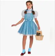 Rubie's Wizard of Oz Deluxe Dorothy Costume Size Small (4-6) For 3-4 years