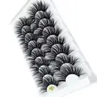 Effect Wispies Fluffy 25MM Lashes Eye Lash Extension 4D Mink False Eyelashes