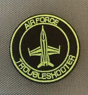 Air Force Troubleshooter Embroidered Iron On Sew On Patch NEW