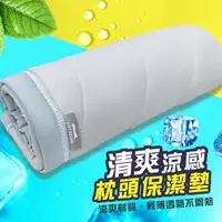 在飛比找momo購物網優惠-【LIFTPILLOW 電梯枕頭】台灣製造 清爽涼感保潔墊 