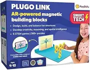 PlayShifu Connecto – STEM Puzzle Game for Kids Ages 4–10 with Magnetic Building Blocks & 300+ Design Challenges – Boosts Engineering & Creative Thinking Skills