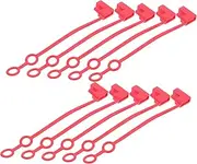TOKIDNY Cord Connector Plug Cover 10-Pack Waterproof Cord Dust Cover for Power Cables Safeguard Your Connections