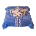 Extra Cozy Bed Throw Bedding Blanket Luxurious Double-layered Floral Print
