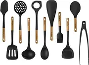 [STAUB] Silicone Cooking Utensils, 11, Black