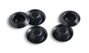 50 Hole Plugs 3/8" BP Recessed Black
