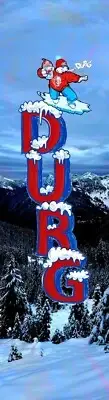 Rare Custom Skateboard Grip Tape Durg Visuals Froze 2025 Mob Grizzly Glacier