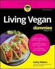 Living Vegan For Dummies by Cadry Nelson Paperback Book