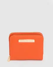 Orange Gigi Mini Wallet