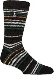 [HEAT HOLDERS] | Sockshop | Men's Original Winter Warm Thermal Twist Socks | 1 Pair | UK 6-11 / US 7-12 | TOG 2.34 | Astana Black