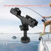 Soporte para Caña de Pescar Plástico Ajustable 360 ​​grados para uso Marino