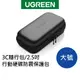 [福利品]綠聯 3C隨行包/2.5吋行動硬碟防震保護包