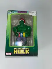 MARVEL THE INCREDIBLE HULK WITH PRESENTS AVENGERS HOLIDAY ORNAMENT KURT ADLER
