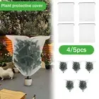 4/5Pcs Tree Covers Freeze Protection Reusable Winter Tree Covers with ZhDHE