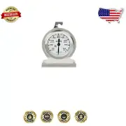 Precision Oven Thermometer Set - Stainless Steel with Dial Display, Pack of 12