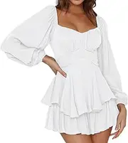 [Generisch] Pirate Costume Women's Summer Dress Swing Dress Off Shoulder Slash Neck Skater Dress Plain A-line Dress Strapless Knee-Length Patchwork Dress Beach Dress Party Carnival Costume Women's Pirate