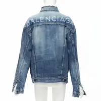 在飛比找PopChill優惠-[二手] BALENCIAGA 2017 blue dist