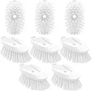 Dish Brush Refill, 8 Pack Soap Dispensing Dish Brush Refills, Dish Brush Replacement Head, Brush Dispenser Refill Fits Soap Dispensing Handle