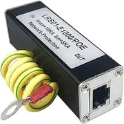 Gigabit POE Network Thunderstorm Protection Device, Network Thunder Thunderstorm Surge Protection, DC48-57V