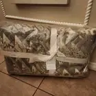 NEW Pottery Barn Winter Spruce Full / Queen Quilt Holiday Christmas Tree Cabin
